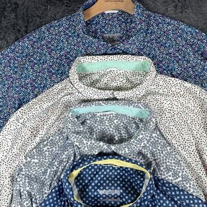 Swannies Golf Polo Shirt Bundle Of 4 Men’s Size XL Short Sleeve Stretch Preppy